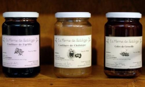 confiture ferme de salièges